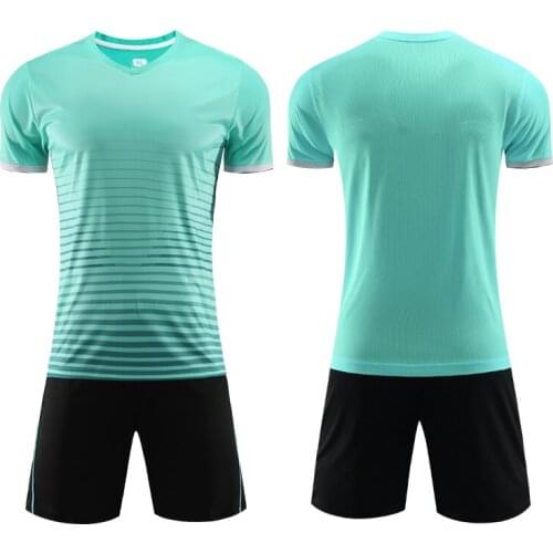 Children Football Jerseys Men Boys Soccer Clothes Sets Short Sleeve Kids Football Uniforms Adult Kids Soccer Tracksuit Jersey