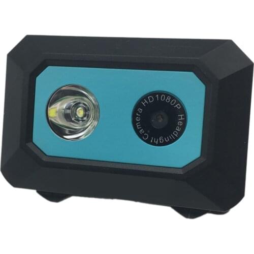 1080P HD Video Camera With Light Portable DV Head Mount Video Recorder For Outdoor Sports Adventure Camping Skiing