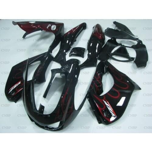 YZF 1000R 1997 - 2007 Plastic Fairings Thunderace 06 07 Motorcycle Fairing YZF1000R 04 05 Black Red Frame Fairing Kits