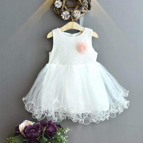 2020 girls flower dresses summer lovely dresses princess dress sleeveless dress girls dresses 15