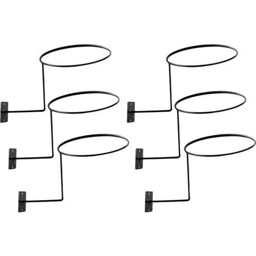 6 Pieces Helmet Holder Wall Mount Hat Stand Motorcycle Helmet Holder For Hat Cap Motorcycle Accessories Cap Rack Hat Organizer