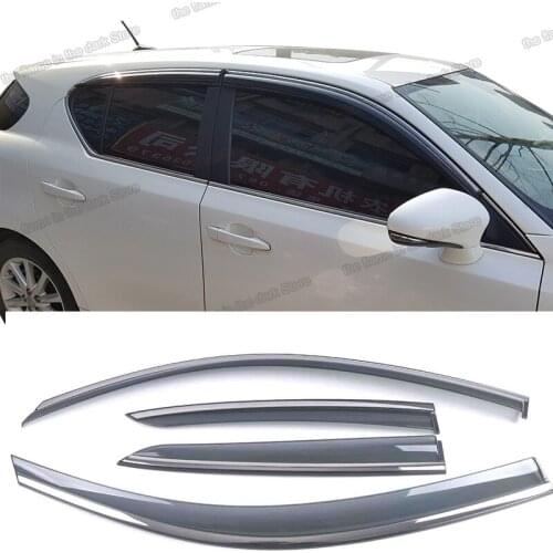 Lsrtw2017 Ppma Material Car Window Rain Shield for Lexus Ct200h 2012 2013 2014 2015 2016 2017 2018 Interior Accessories