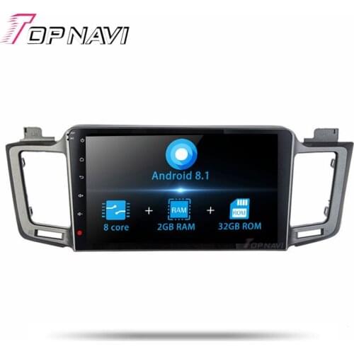 2 din Autoradio Octa Core Core Android 8.1 10.1" Car GPS For Toyota RAV4 2013 2014 2015 2016 Car Multimedia Audio Stereo NO DVD