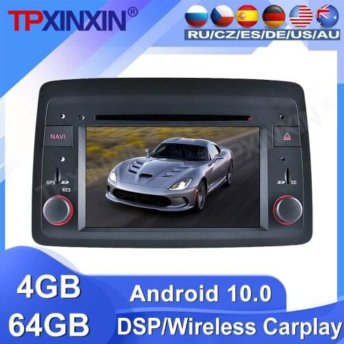 64G For Fiat Panda 2004 2005 2006 2007 - 2012 Android Car Radio Tape Recorder Video Multimedia Player GPS Navigation IPS Screen