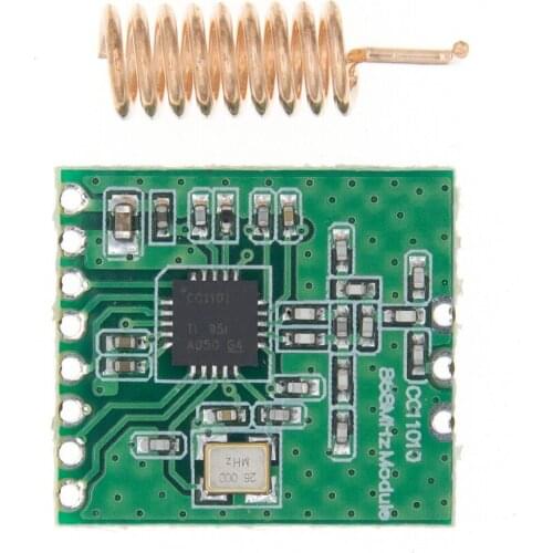 CC1101 Wireless Module Long Distance Transmission Antenna 868MHZ For FSK GFSK ASK 64-byte SPI Interface For Raspberry Pi