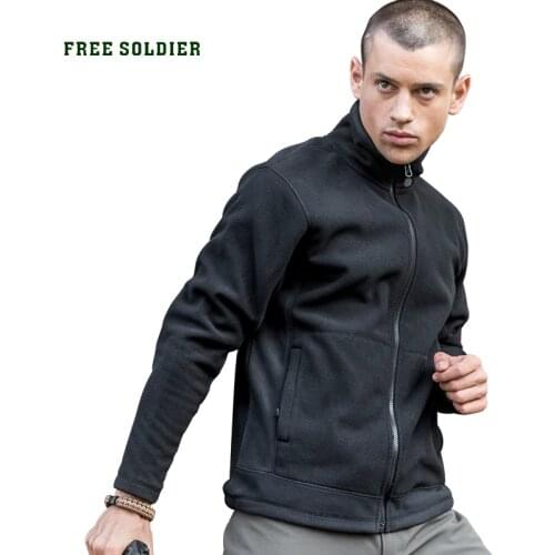 FREE SOLDIER Mens Fleece Hoodies