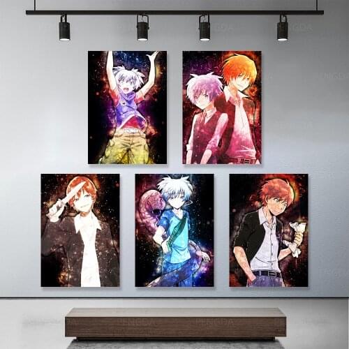 HD Print Painting Home Decor Assassination Classroom Canvas Poster Modular Japanese Anime Pictures Modern Living Room Wall Art