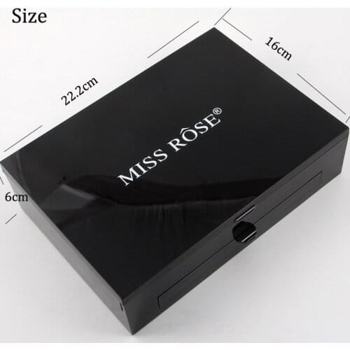 Miss Rose Professional Makeup 180 Colors Matte Shimmer Palette Powder Blush Eyebrow Contouring Beauty Kit Box NIN668