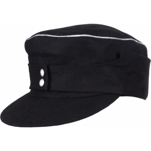 WWII GERMAN WH ELITE OFFICER M43 PANZER WOOL FIELD CAP IN SIZES