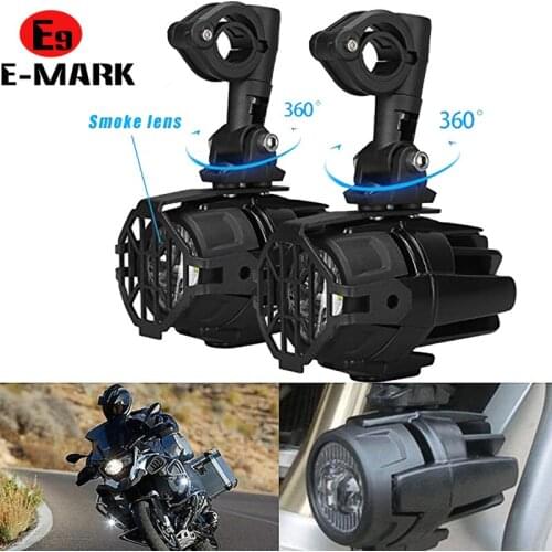 Upgrade Brighter Lamp For BMW R1200GS F800GS F700GS F650 K1600 Motorcycle fog light Auxiliary Lights 40W 6000K