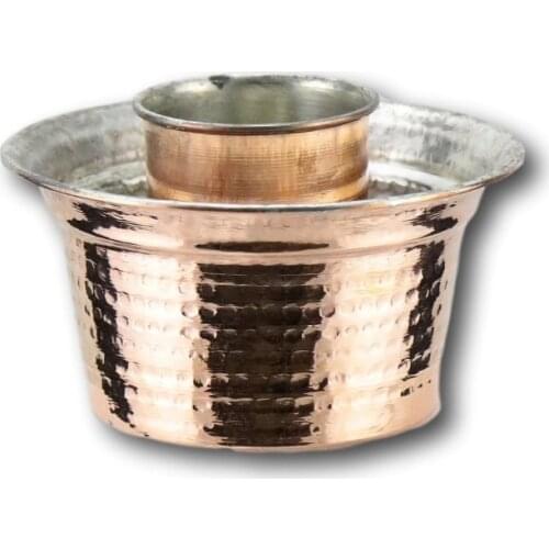 Morya Copper Greek Ouzo English Raki Crushed Wine Bottle Cooler Ice Packs Arab Nightcap Glass Cold Keeper Bar Accessories