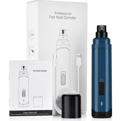 Rechargeable Dog Nail Grinder Electric Dog Nail Clippers Trimmer Painless Cat Claws Cutter Nail Clipper Grooming For Dogs Cats