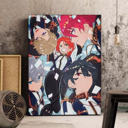 WTQ Japan Anime Posters Decor SK8 The Infinity Canvas Painting Retro Poster Wall Decor Poster Wall Art Picture Home Decor