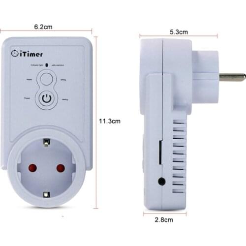 V106 EU Plug Socket Smart Outlet Switch with Temperature USB Output Sim Card Slot Sensor SMS Control Russian