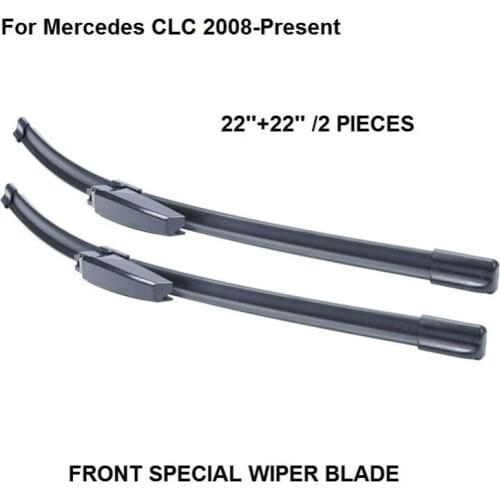 Windscreen Wiper For Mercedes CLC 2008-Present 22''+22'' Auto Car Wipers Accessories Auto Windshield Blade