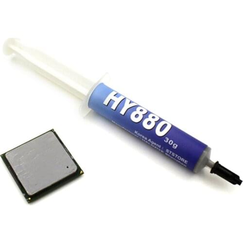 Hy880 30g Needle Tube Packing Super Carbon Nano Thermal Grease For Cpu Gpu Led Thermal Conductive Silicone Thermal Qjy99