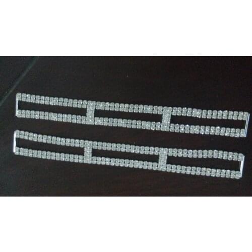 1 Pieces 16cm Long Bikini Connector Crystal Rhinestone Buckle Rhinestone Buckle Embelishment