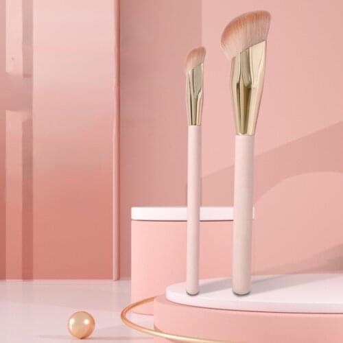 1pc Angled Foundation Makeup brushes Liquid detail Concealer Make up brushes rhombus cover up Face essential cosmetic tool