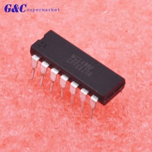 5PCS/10PCS MC1496P MC1496 14PINS Balanced Modulator /Demodulator IC diy electronics