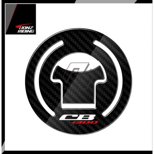 For HONDA CB1300 X4 1998-2003 3D Carbon-look Motorcycle Fuel Gas Cap Protector Decals