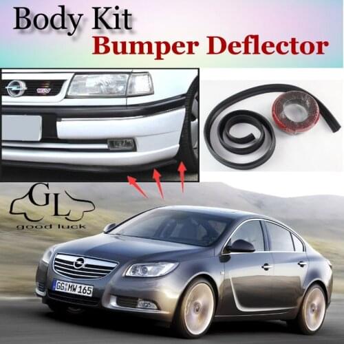 Bumper Lip Lips For Opel Insignia 2008~2015 / Car Scratch Proof Adhesive Strip / Body Kit Scratch Proof Adhesive