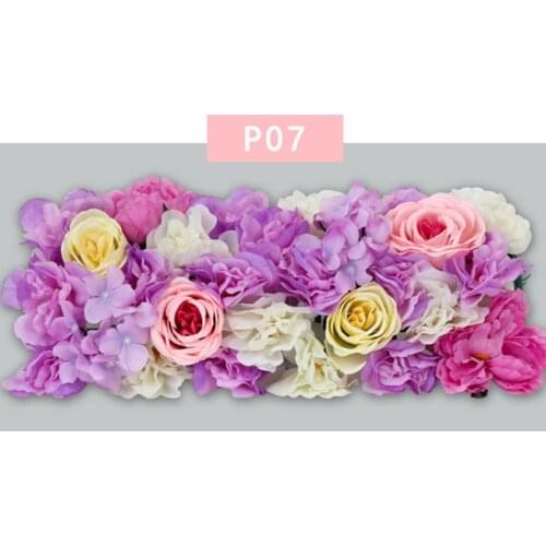 Artificial Flower Wedding Road Cited Flower Peony Hydrangea DIY Arched Door Flower Row Window T Station Wedding Party Decoration
