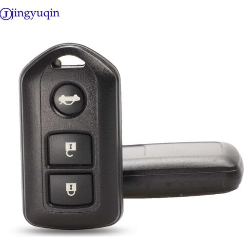 Jingyuqin 3B Remote Car Key Shell Cover Case For Toyota Highlander Camry Fob Holder