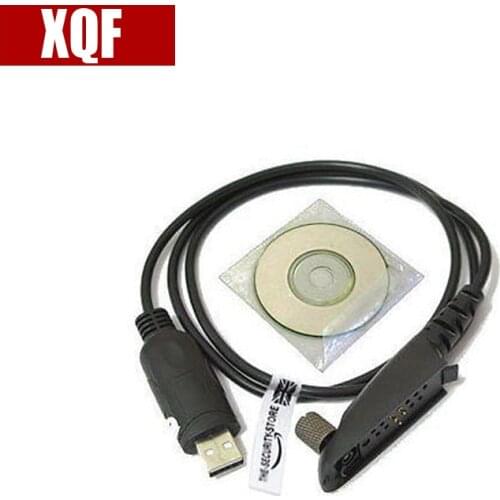 XQF Programming Cable for MOTOROLA Radio EX500 ,EX600 ,GP328 PLUS ,GP329 PLUS ,GP338 PLUS ,GP339 PLUS, Two Way Radio