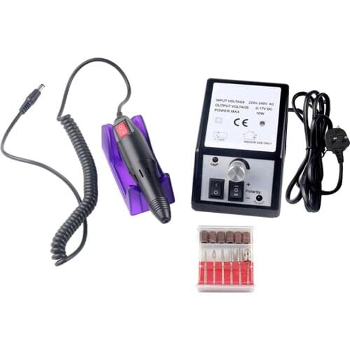 Compact Electric Nail File Machine Manicure Drill Set Fast Manicure Pedicure