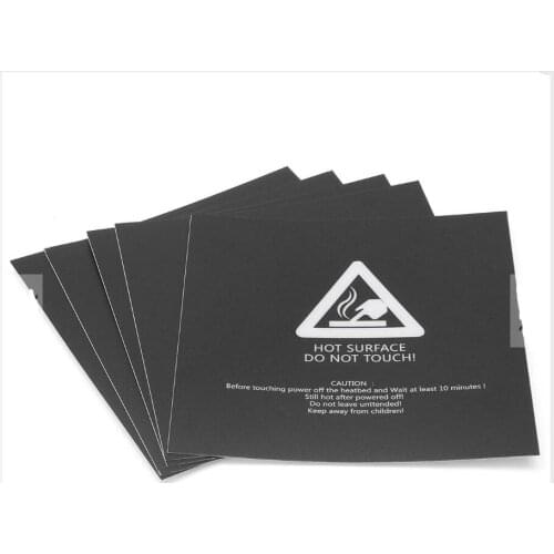 KuaiJieWei 3D printer Store 220x220mm Plastic Hot Bed Stickers For 3D Printer Wanhao i3