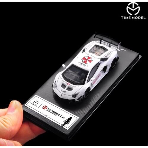 Time model 1:64 Lambo LP700 Biochemical Crisis Simulation Model Car