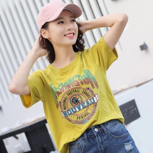 Fashion Women Tops T-shirts Female 2020-Summer