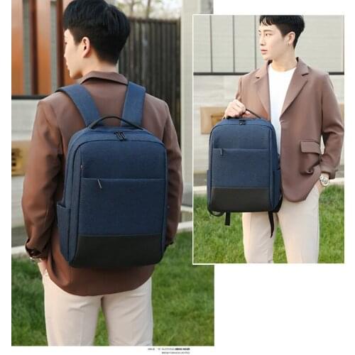 Anti Theft Nylon Men 15.6 inch Laptop Backpacks School Fashion Travel Backpacking Backpack Male Backpack For Laptop