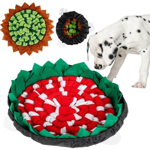 Snuffle Mat for Dogs Pet Sniff Mat for Pet Training Foldable Dogs Snuffle Mat for Pets Dogs Puzzle Toys for Indoor Outdoor