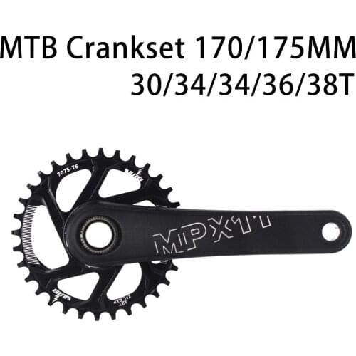 170/175mm MTB Crankset crank Chainwheel 30/32/34/36/38T 7075 CNC Alu Narrow Wide Chainring For GXP XX1 X9 XO X01