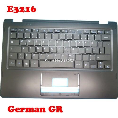 Laptop PalmRest&German GR keyboard For MEDION AKOYA E3216 MD60900 MD61350 MD61800 MD61400 MSN0026359 30023130 Black C Shell