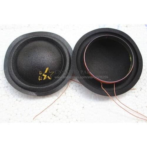 1 pcs ID: 49.5mm 50mm diaphragm alto voice loudspeaker voice coil is suitable for top Hivi DMB-A midrange speakers