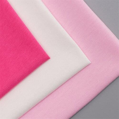 32S plain weave wool jersey 100% cotton 140gsm combed cotton T-shirt bottoming shirt pajamas casual wear fabric,Spring,autumn