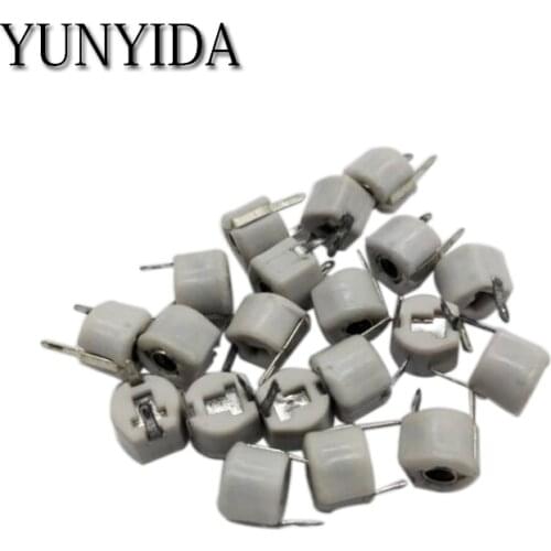 Free Shipping 20pcs,JML06-1-10P 10pf 6mm JML06-1 DIP trimmer Adjustable capacitor