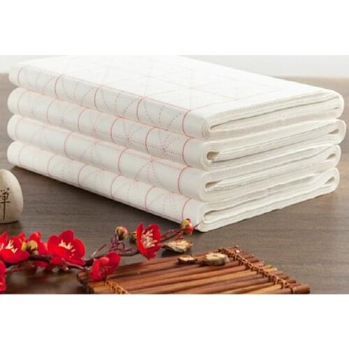 Paper Papel Arroz for Beginner Chinese Half Ripe Calligraphy Regular Script Brush Calligraphy Practice Rice Paper Rijstpapier