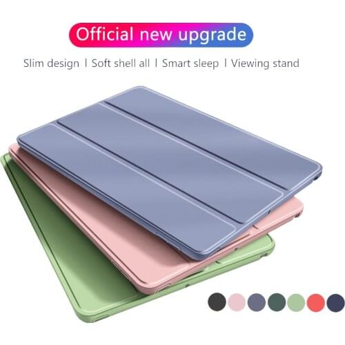 Case For iPad 2020 iPad 10.2 8th 2018 2017 9.7 Mini 4 5 Smart Cover For iPad 2021 Pro 11 10.5 Air 3 4 iPad 6th 7th Generation