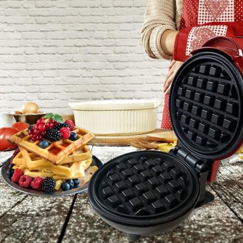 350W Mini Electric Waffles Maker Egg Cake Oven Breakfast Waffle Machine Fried Egg Pancake Pan Eggette Machine Waffle Pot