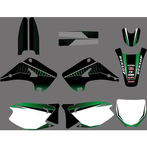 Team Motorcycle Graphics Stickers for Kawasaki KX125 KX250 KX 125 250 2002-2004 2005 2006 2007 2008 2009 2010 2011 2012 2013