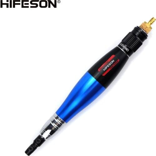 HIFESON 09E Reciprocating Ultrasonic Pneumatic File Turbine Structure Polishing Polisher File Machine 3MM Chuck