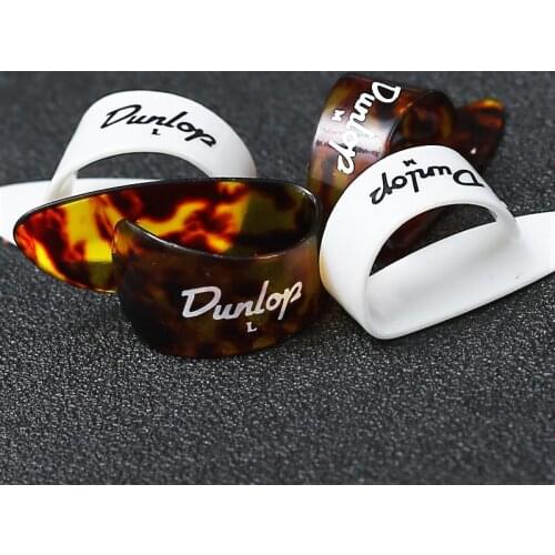 Dunlop 1 piece Thumb Finger Guitar Pick Celluloid Mediator Guitar Picks Thumbpick for Acoustic Electric Guitar