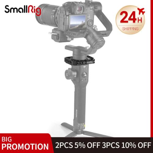 SmallRig Mounting Clamp for DJI Ronin S Gimbal W/ 1/4 Thread Holes Nato Rail for Monitor Microphone Camera Handle Attach 2221B