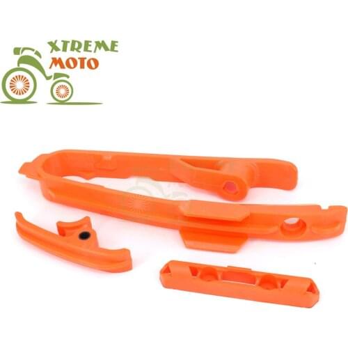 Motorcycle Chain Guide Slider Swingarm and Brake Hose Clamp For KTM SX SXF 125 150 250 350 450 525 2011 2012 2013 2014 2015