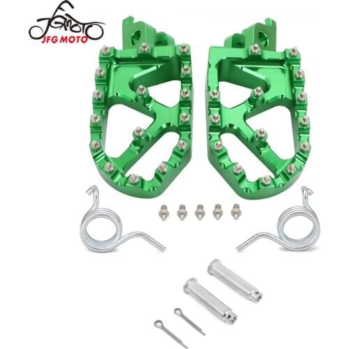 For Kawasaki KLX450R 2008-2013 KX450F KXF450 2007-2018 KX250F KXF250 06-18 KXF Foot Pegs Pin FootRest Footpegs Rests Pedals