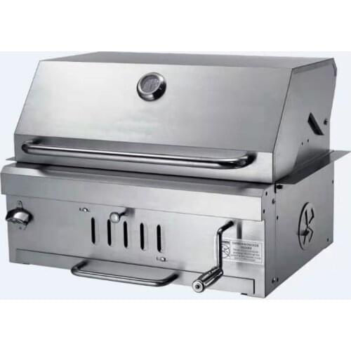 S.Steel charcoal BBQ grill Stainless steel built-in grill, courtyard grill, charcoal grill,outdoor BBQ stove