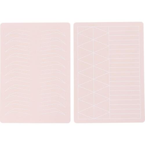 Practice Skin For Eyebrow Tattoo Microblading Supplies Latex Skin Permanent Makeup Silicone Training Skin Tattoo Supply